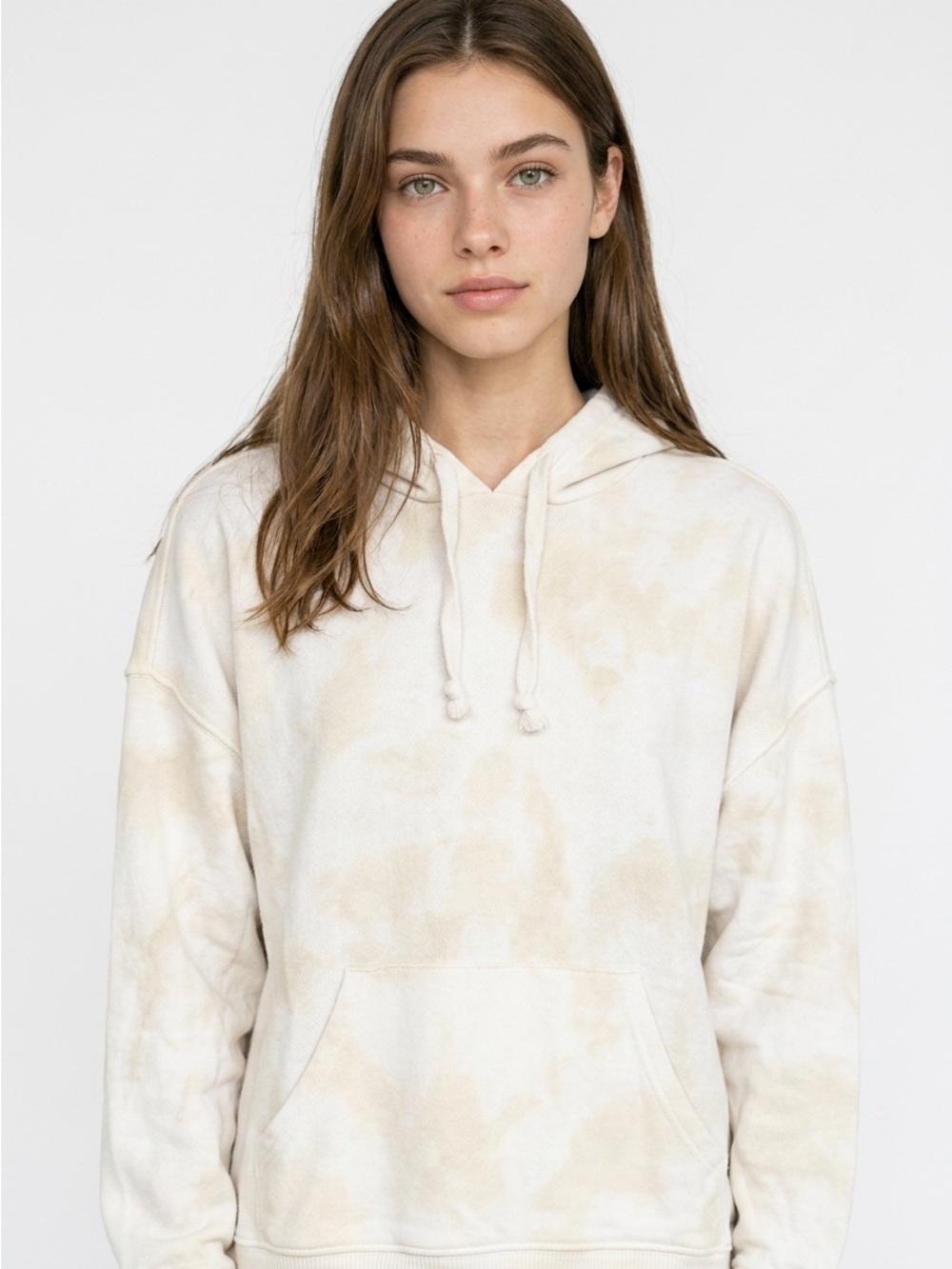 Aerie Oversized Cloud Wash Tie Dye Hoodie Sweatshirt